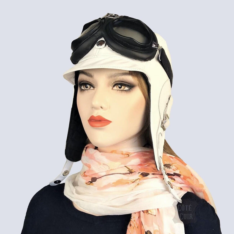 Bonnet aviateur femme
